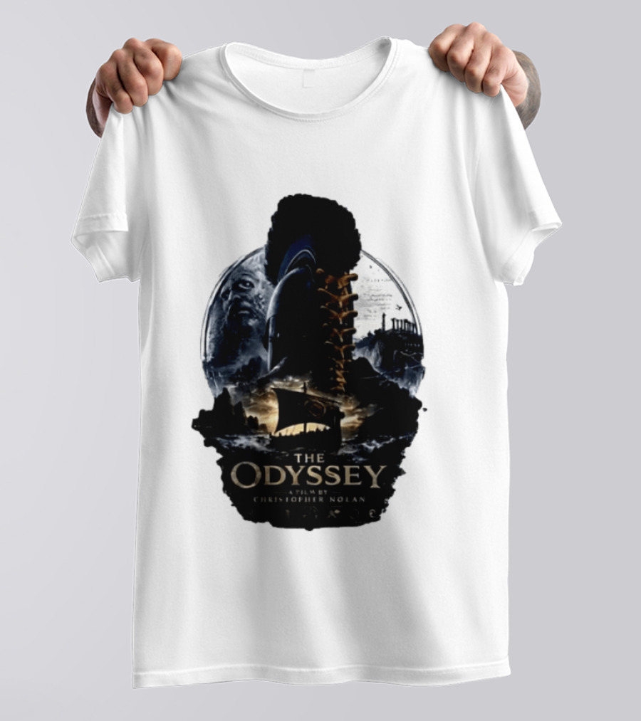 The Odyssey Film By Christopher Nolan Featuring Odysseus Mythical Hero T-Shirt