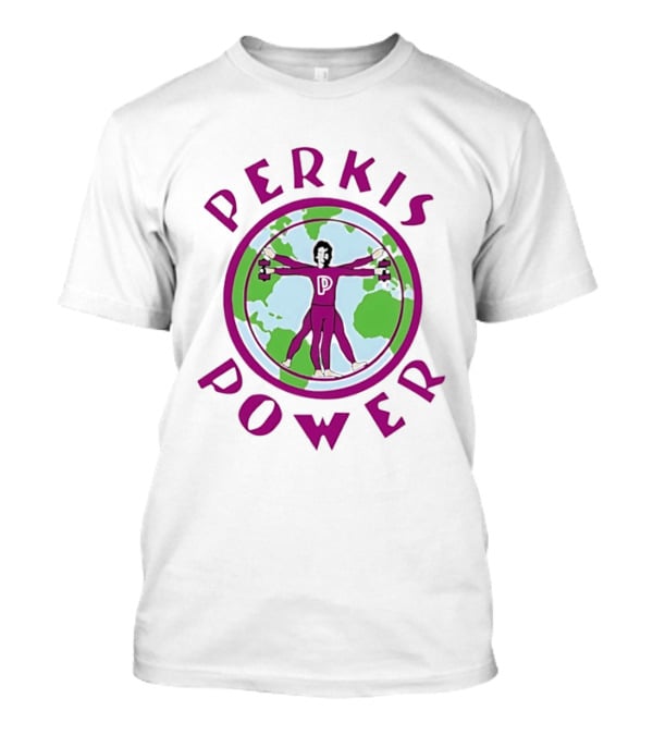 Perkis Power Tony Perkis Fitness Heavyweights Logo Circle T-Shirt