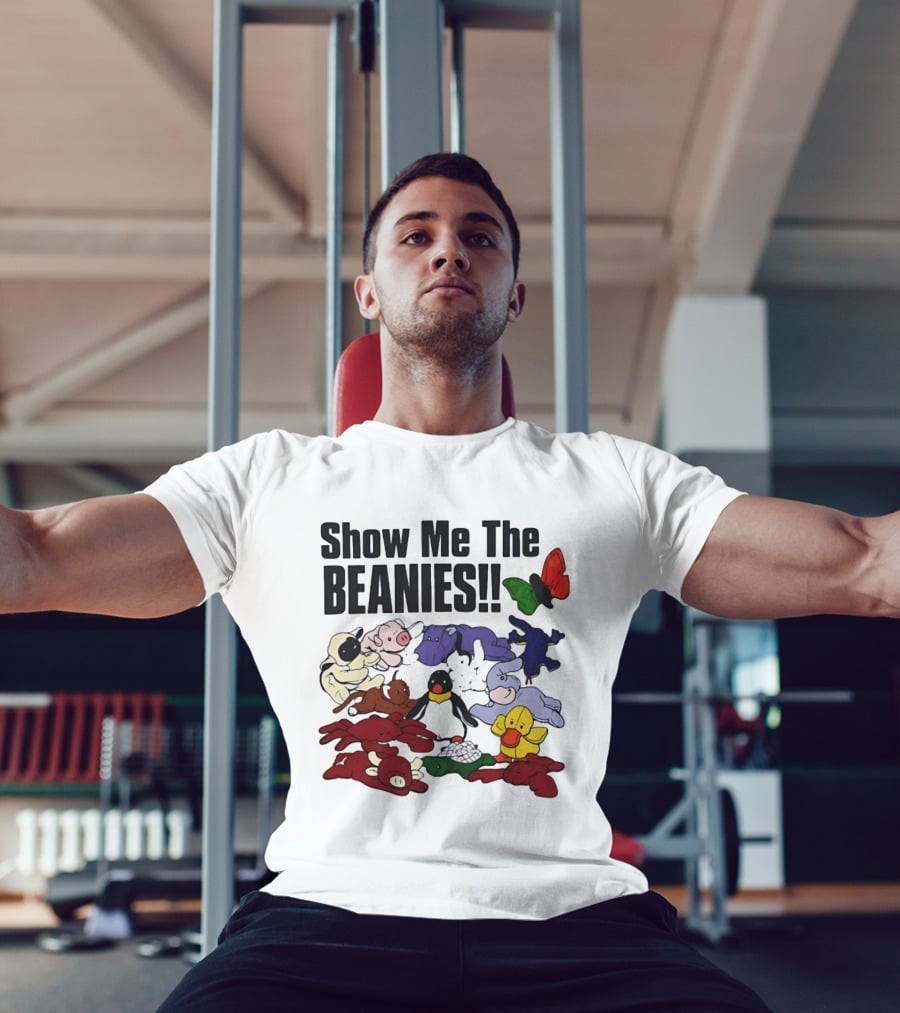 Show Me The Beanies Beanie Babies 90s Nostalgia Collection T-Shirt