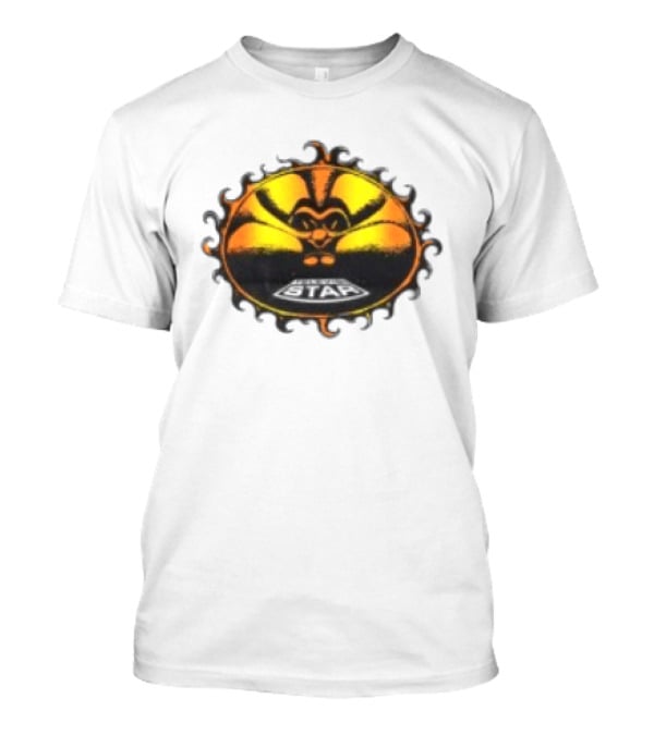 Televisi Star Catalog Store Heatwave Sun Logo White T-Shirt