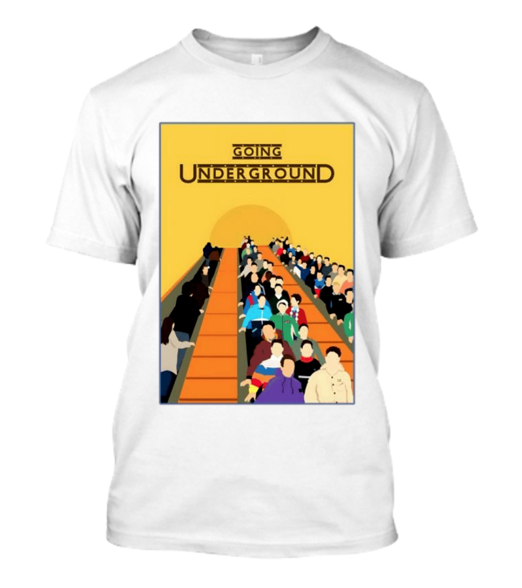 The Jam Going Underground Mod Culture Casuals Terrace Youth Football T-Shirt