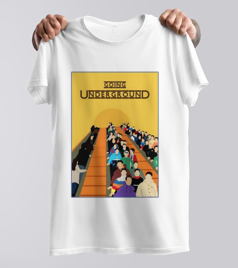 The Jam Going Underground Mod Culture Casuals Terrace Youth Football T-Shirt