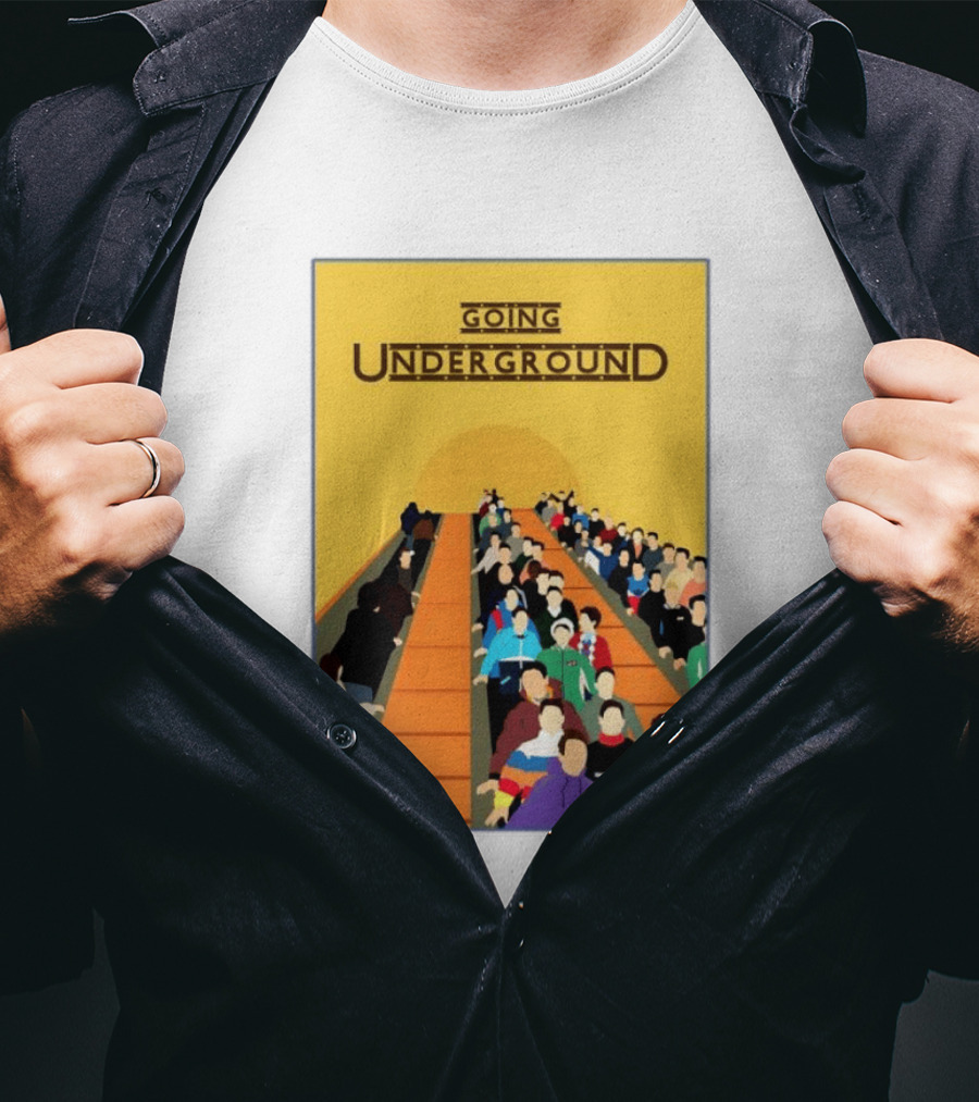 The Jam Going Underground Mod Culture Casuals Terrace Youth Football T-Shirt