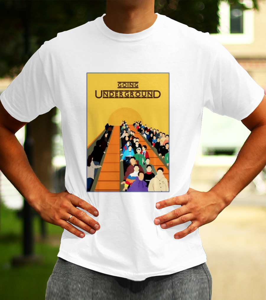 The Jam Going Underground Mod Culture Casuals Terrace Youth Football T-Shirt