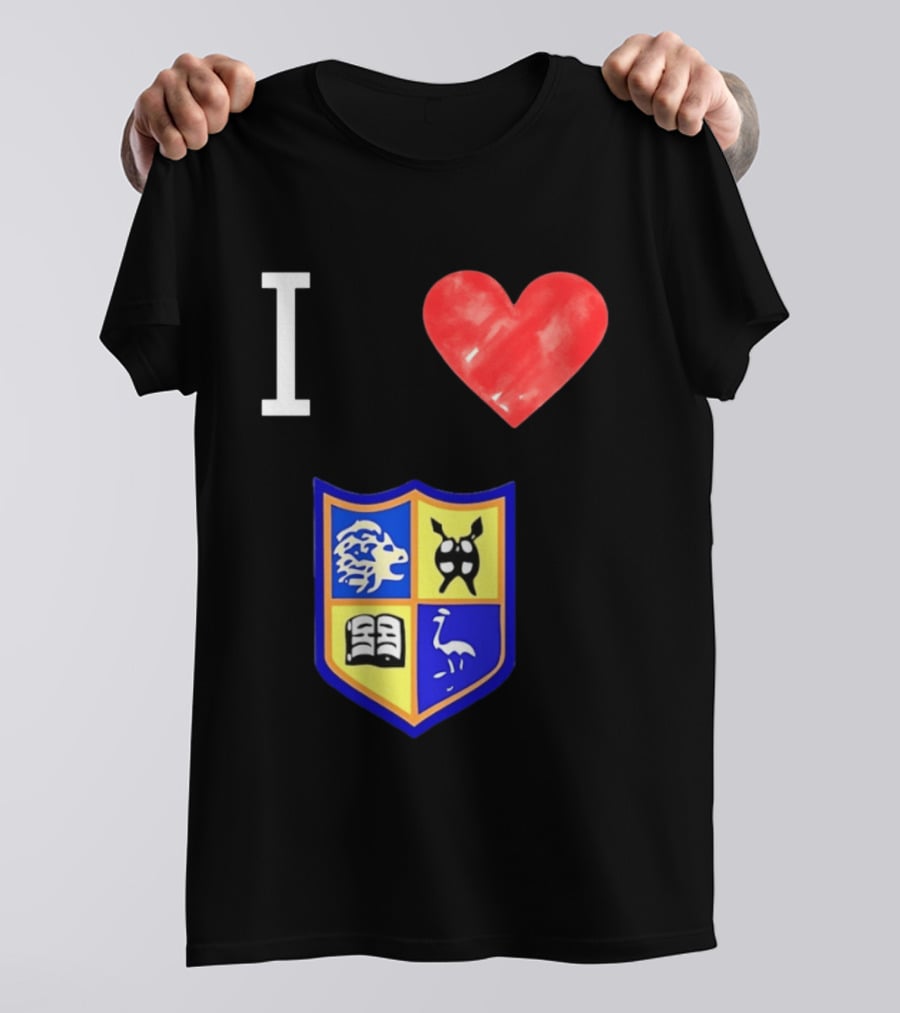 I Love University Of Zimbabwe UZ Harare Lion Emblem Crest T-Shirt