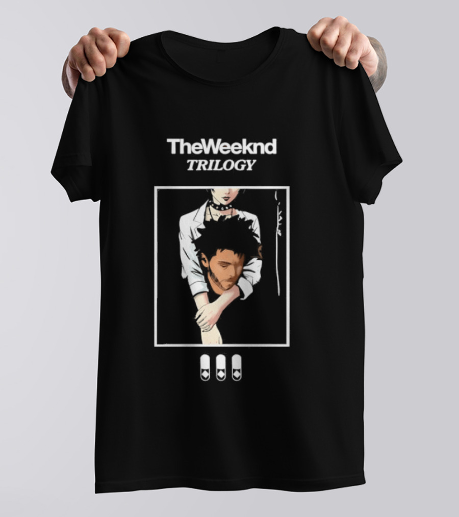 The Weeknd Trilogy Misato Katsuragi Evangelion Neon Genesis T-Shirt