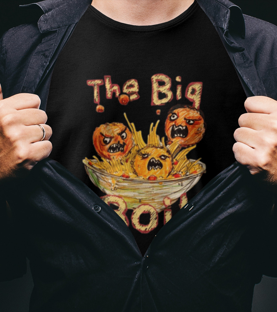 Kt8 Store Spag Heddy The Big Boil Scribble Black T-Shirt