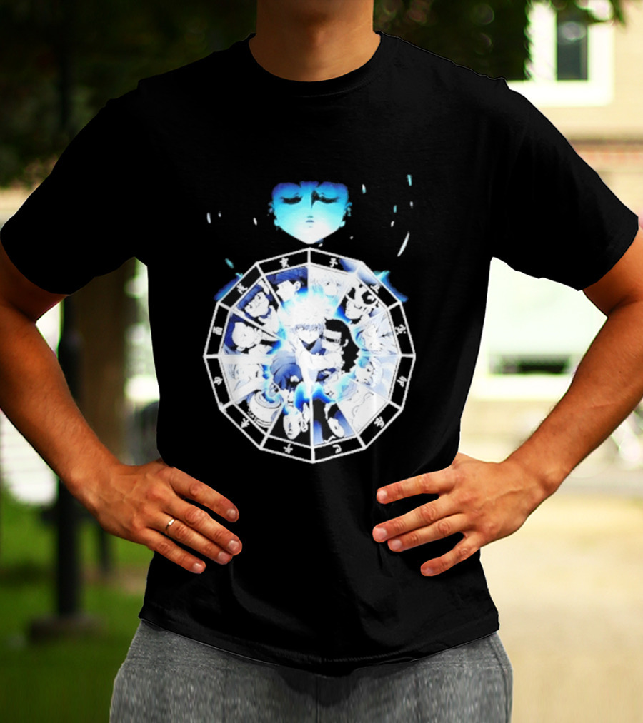 Hunter X Hunter Killua And Alluka Zodiac Wheel Anime T-Shirt