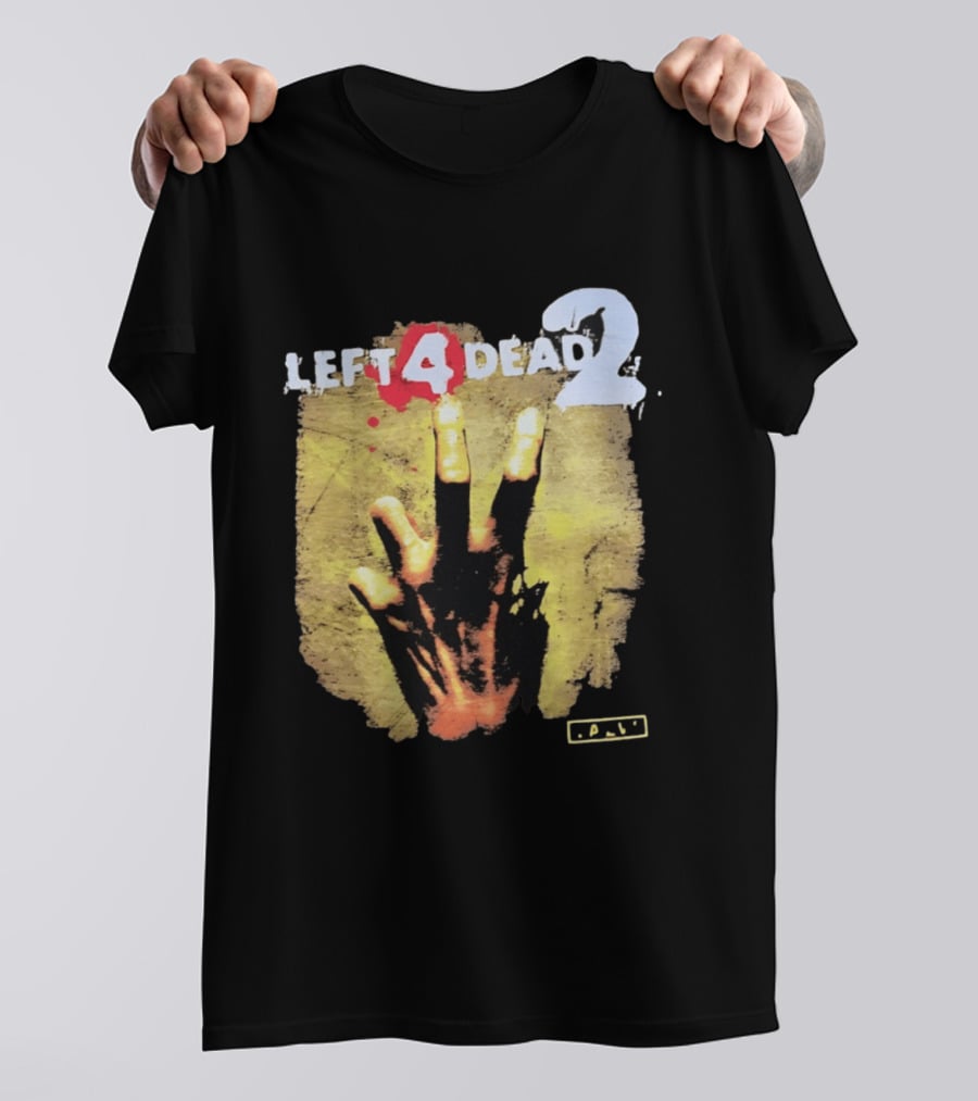 Left 4 Dead 2 Zombie Hand Valve Video Game Survival T-Shirt