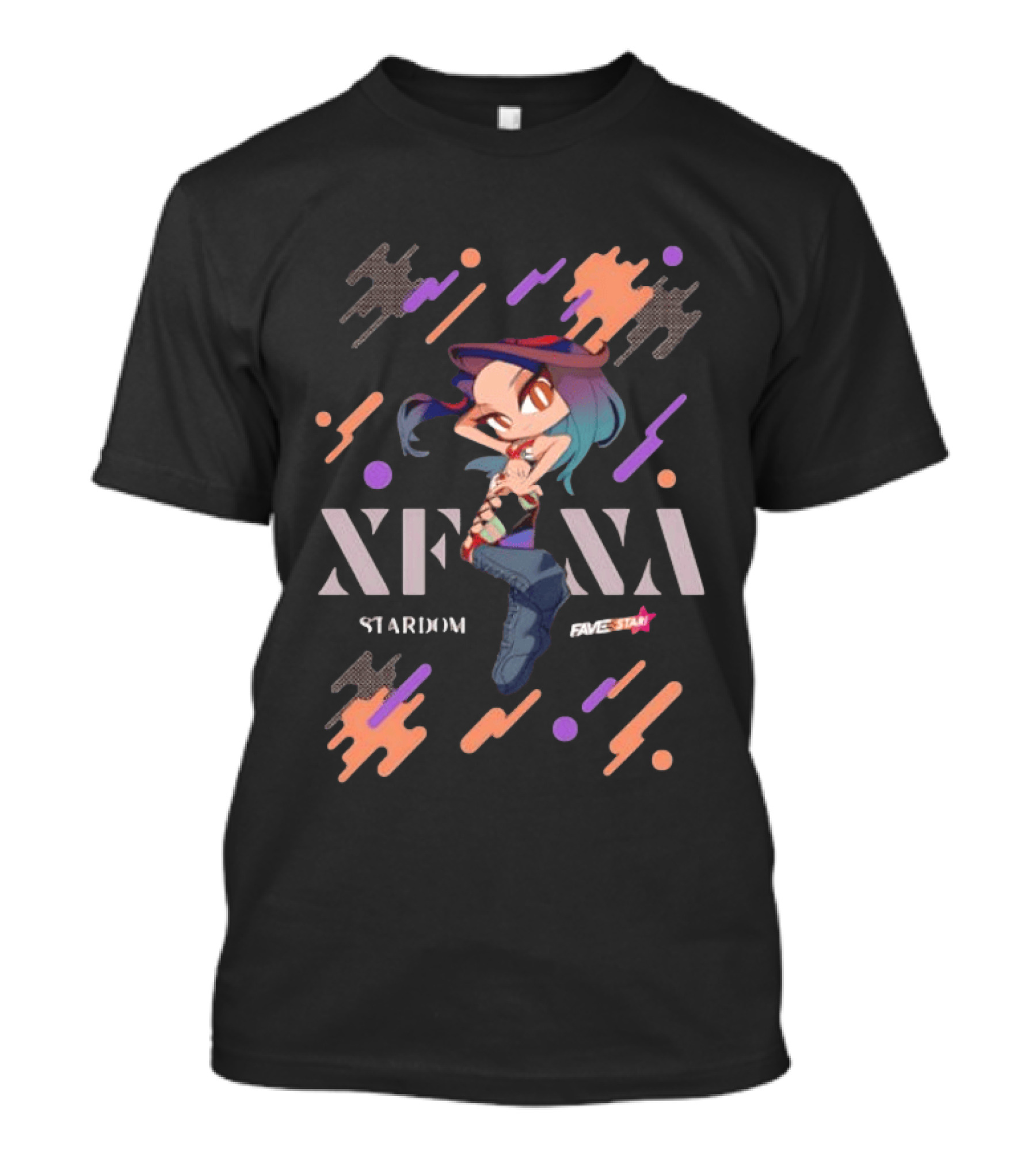 Xena Stardom Fave Star Chibi Wrestler T-Shirt