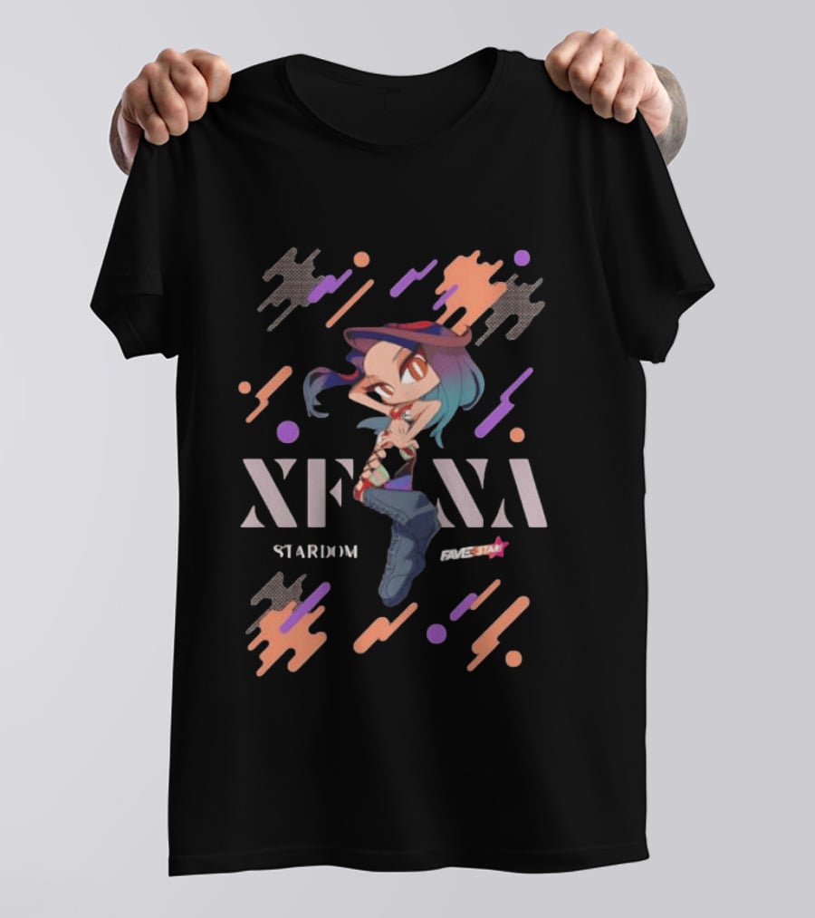 Xena Stardom Fave Star Chibi Wrestler T-Shirt