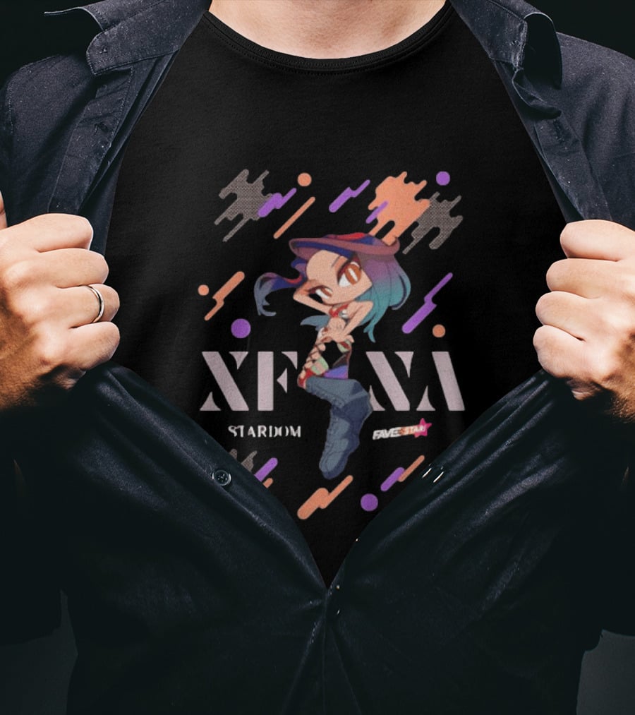 Xena Stardom Fave Star Chibi Wrestler T-Shirt