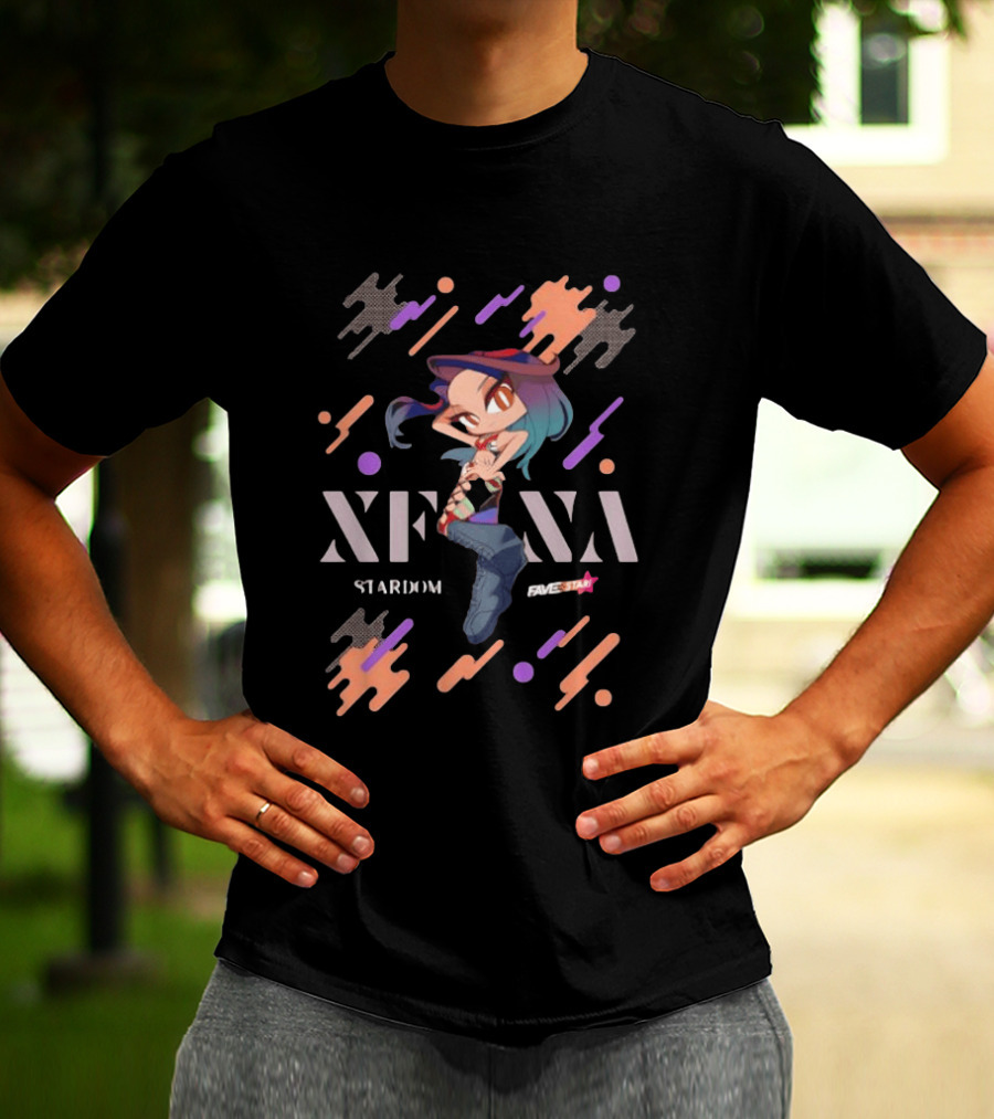 Xena Stardom Fave Star Chibi Wrestler T-Shirt