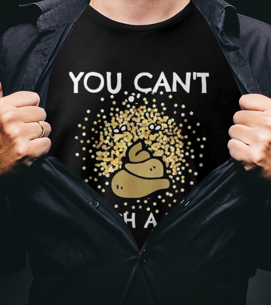 You Can't Polish A Turd Funny Poop Idiom With Glitter Effect T-Shirt