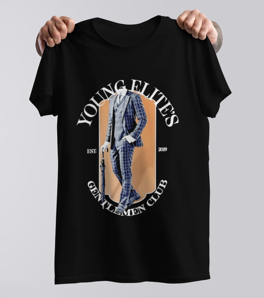 Young Elite's Gentlemen Club Est 2019 Suit T-Shirt
