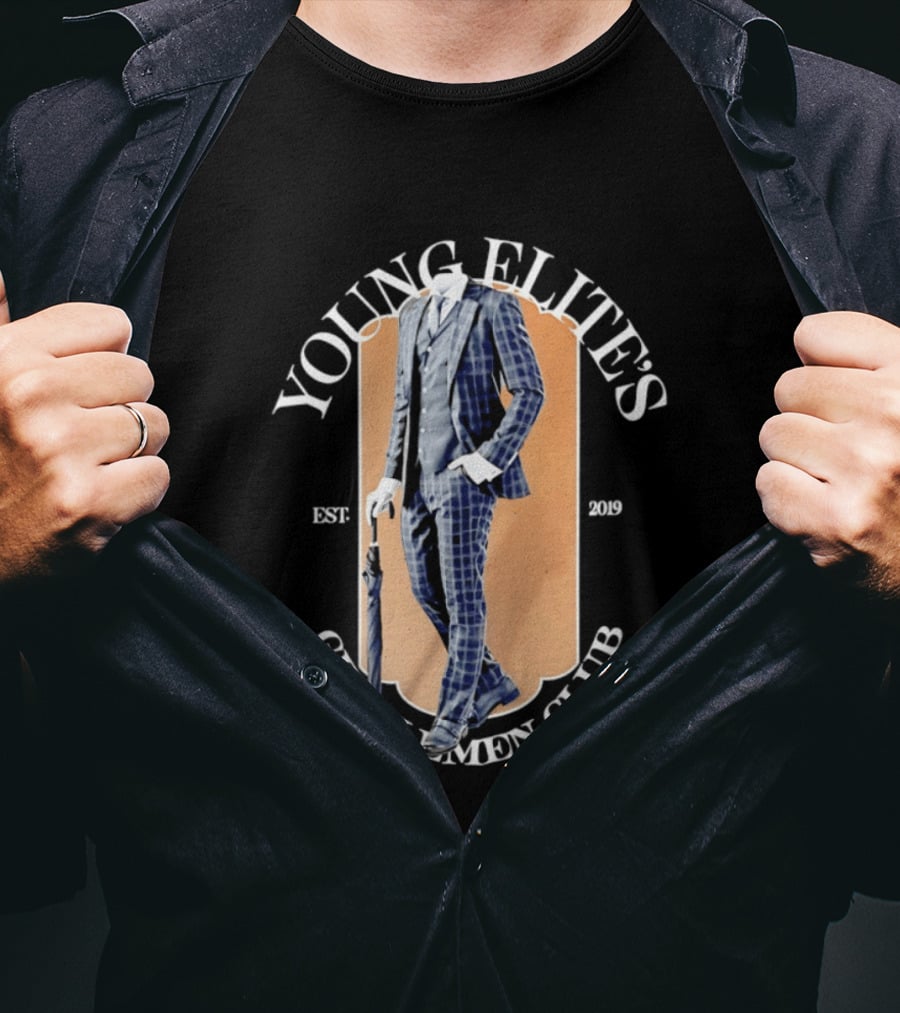 Young Elite's Gentlemen Club Est 2019 Suit T-Shirt