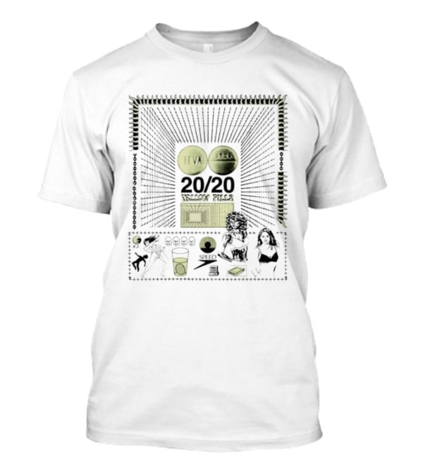 Teva 3526 20 20 Yellow Pills Speed RS Psychedelic T-Shirt