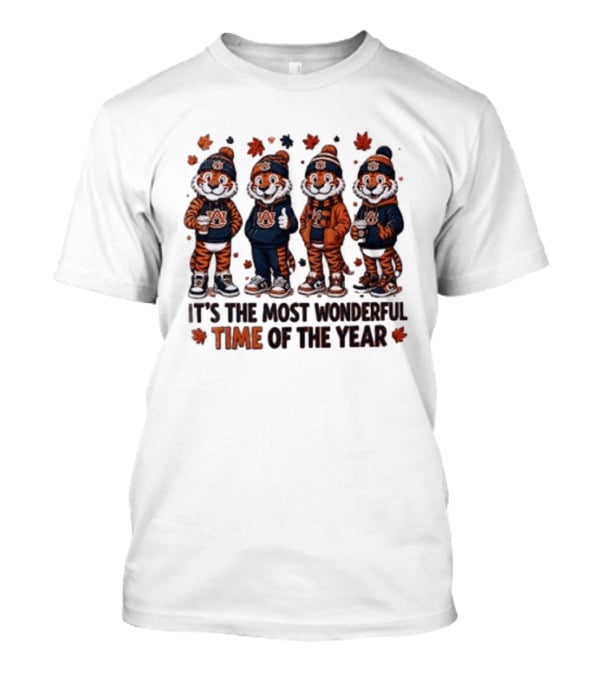 Auburn Tigers It's The Most Wonderful Time Of The Year T-Shirt