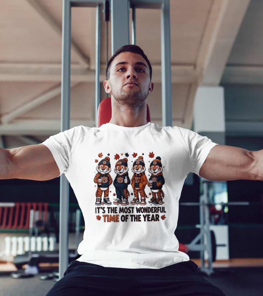 Auburn Tigers It's The Most Wonderful Time Of The Year T-Shirt