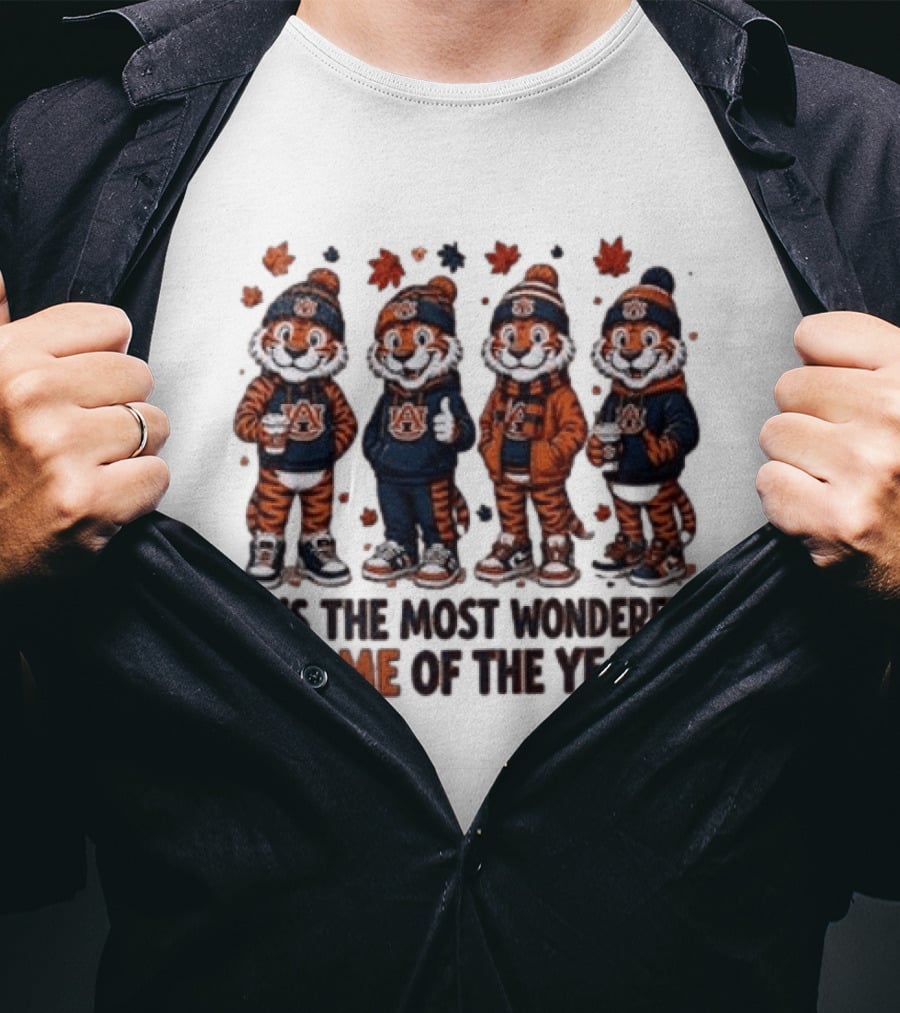 Auburn Tigers It's The Most Wonderful Time Of The Year T-Shirt