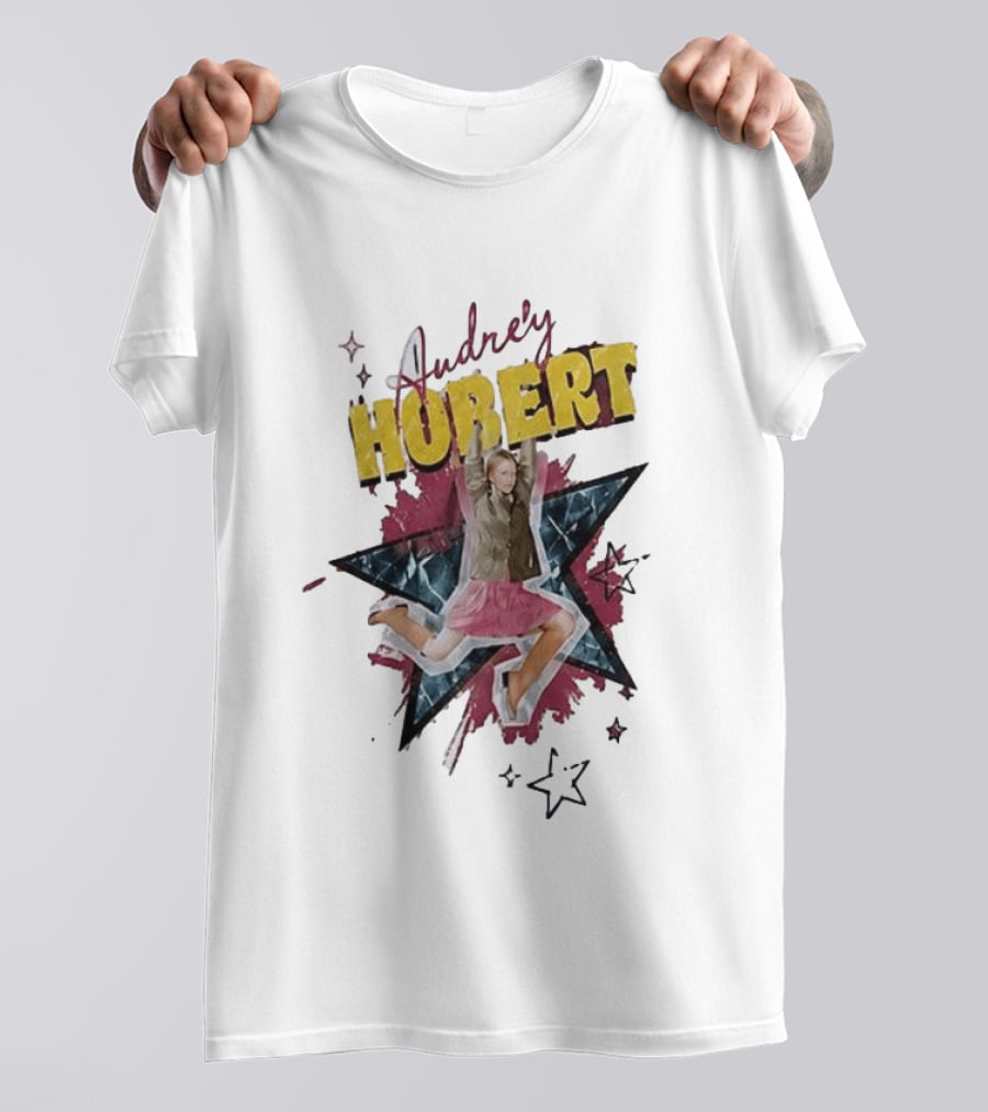 Audrey Hubert The Staircase To Stardom Tour Jumping Starburst T-Shirt