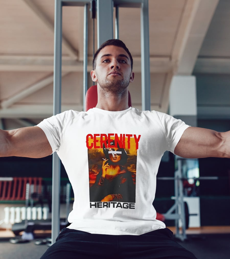 Cerenity Heritage Mona Lisa Smoking T-Shirt