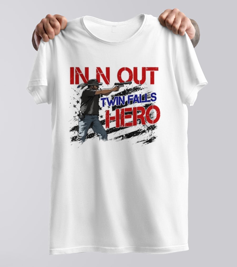 IN N OUT Twin Falls Hero Jordan Salinas T-Shirt