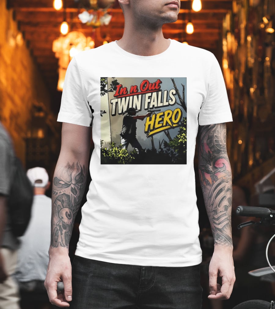 In N Out Twin Falls Hero Jordan Salinas 2026 T-Shirt