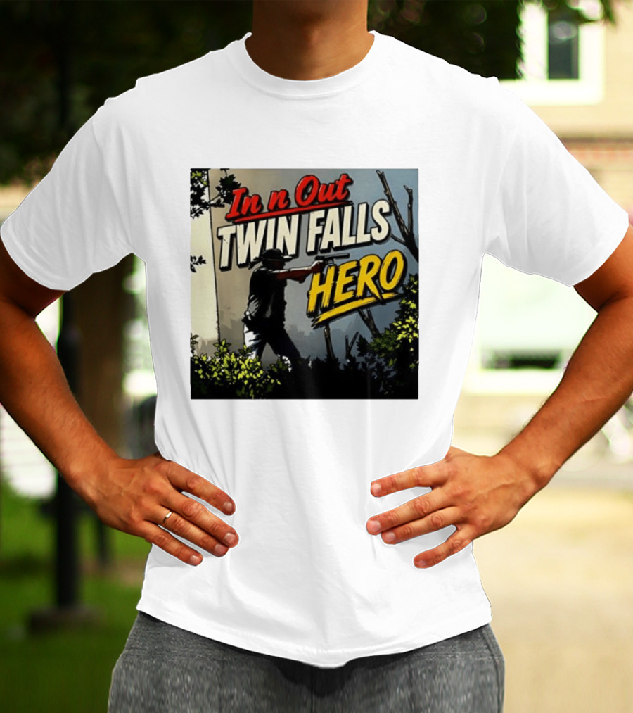 In N Out Twin Falls Hero Jordan Salinas 2026 T-Shirt