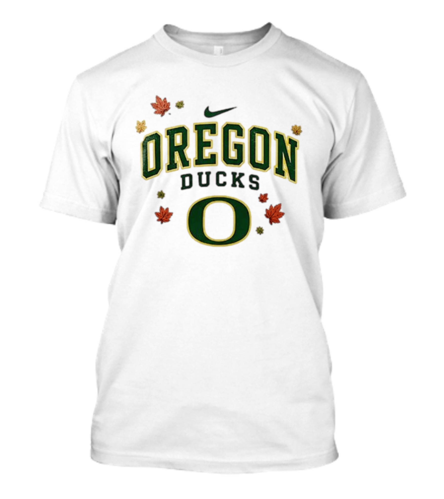 Oregon Ducks Nike Fall Leaves T-Shirt