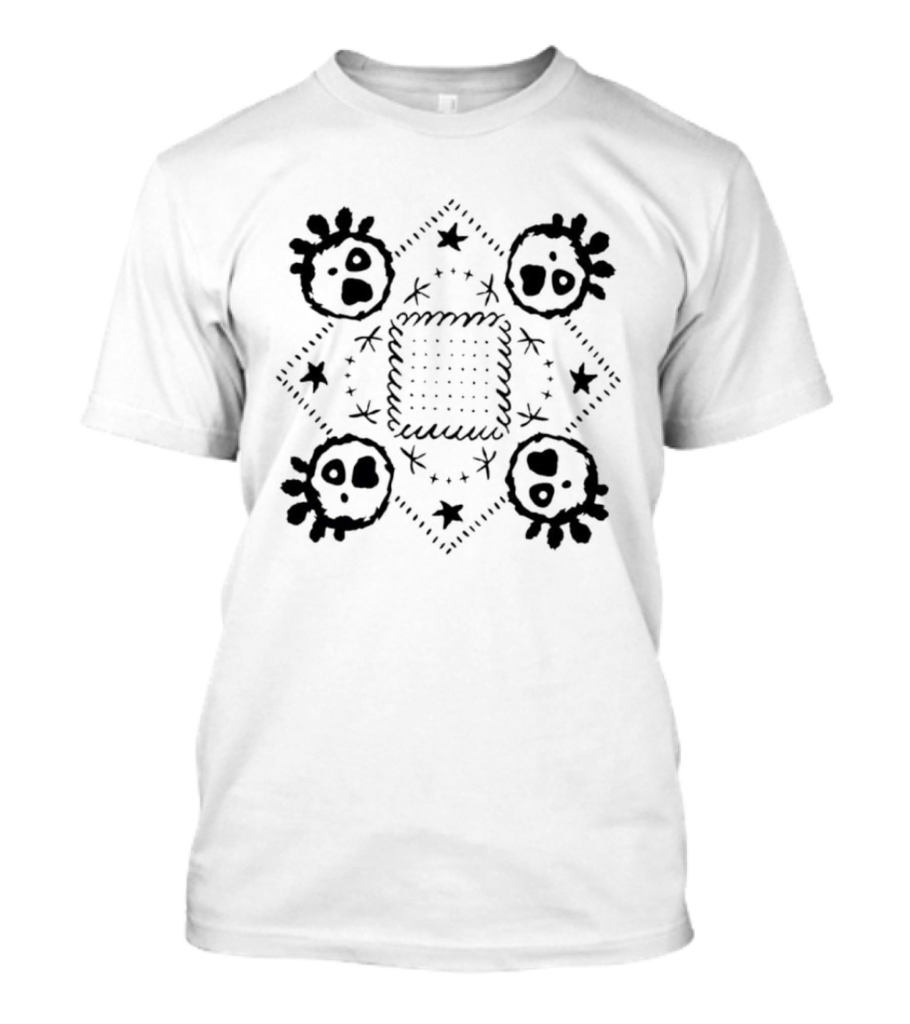 Soot Sprite Mandala Spirited Away Studio Ghibli T-Shirt