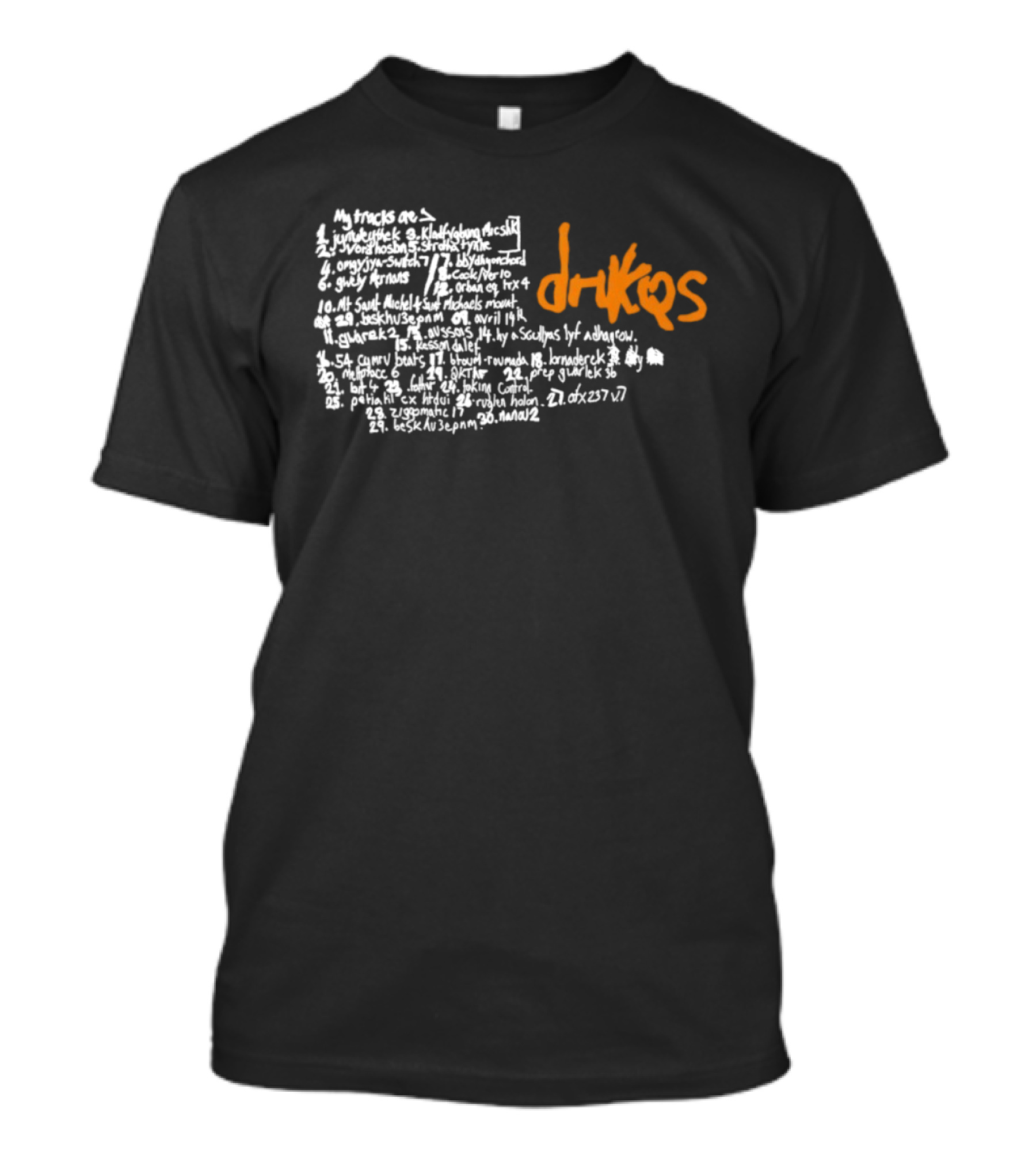 Aphex Twin Drukqs Tracklist Richard D James Brown T-Shirt