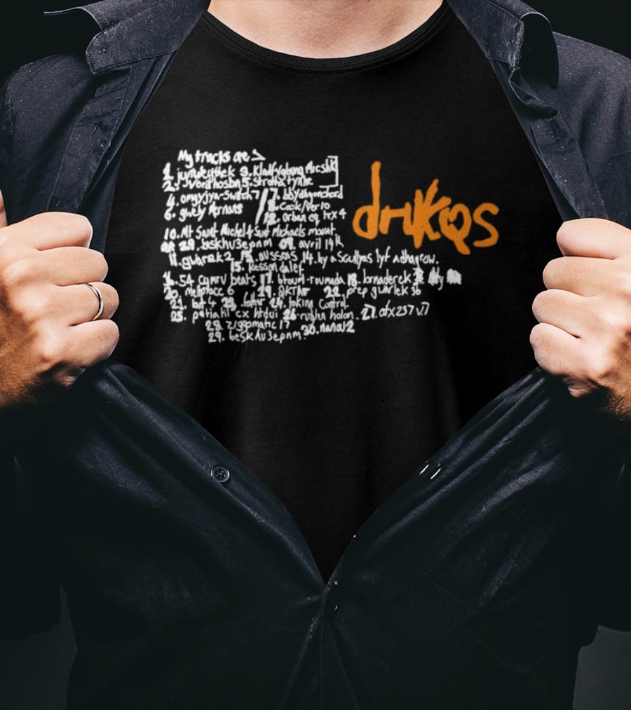 Aphex Twin Drukqs Tracklist Richard D James Brown T-Shirt