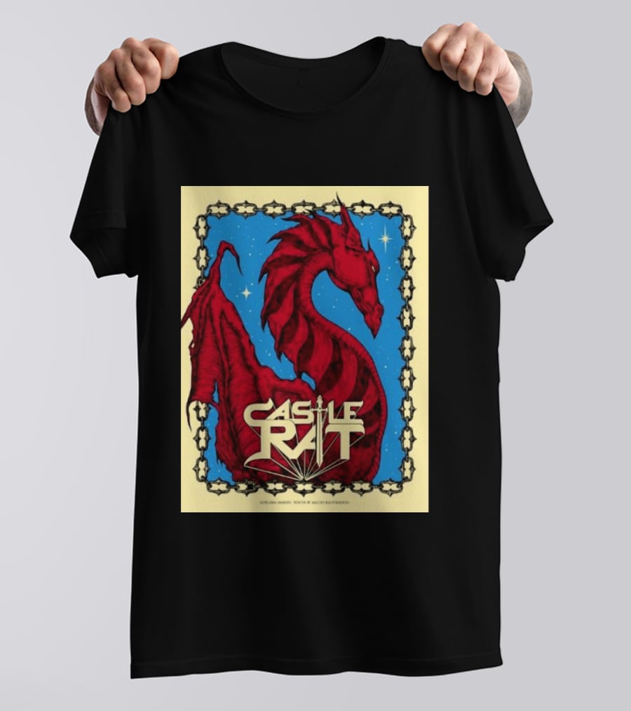 Castle Rat Sword Dragon LuckyFes'26 Babymetal Quick Dry 15 T-Shirt