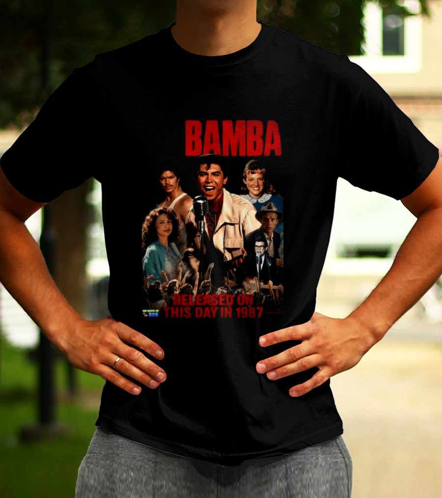 Bamba Released On This Day In 1987 80s Movie T-Shirt