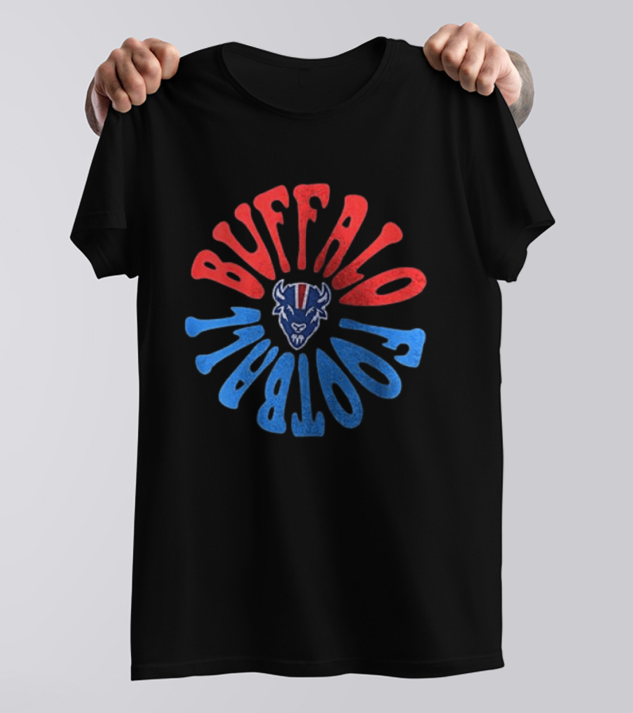 Buffalo Bills Football Yesterday Today Tomorrow Forever No Matter What Diamond Heart T-Shirt
