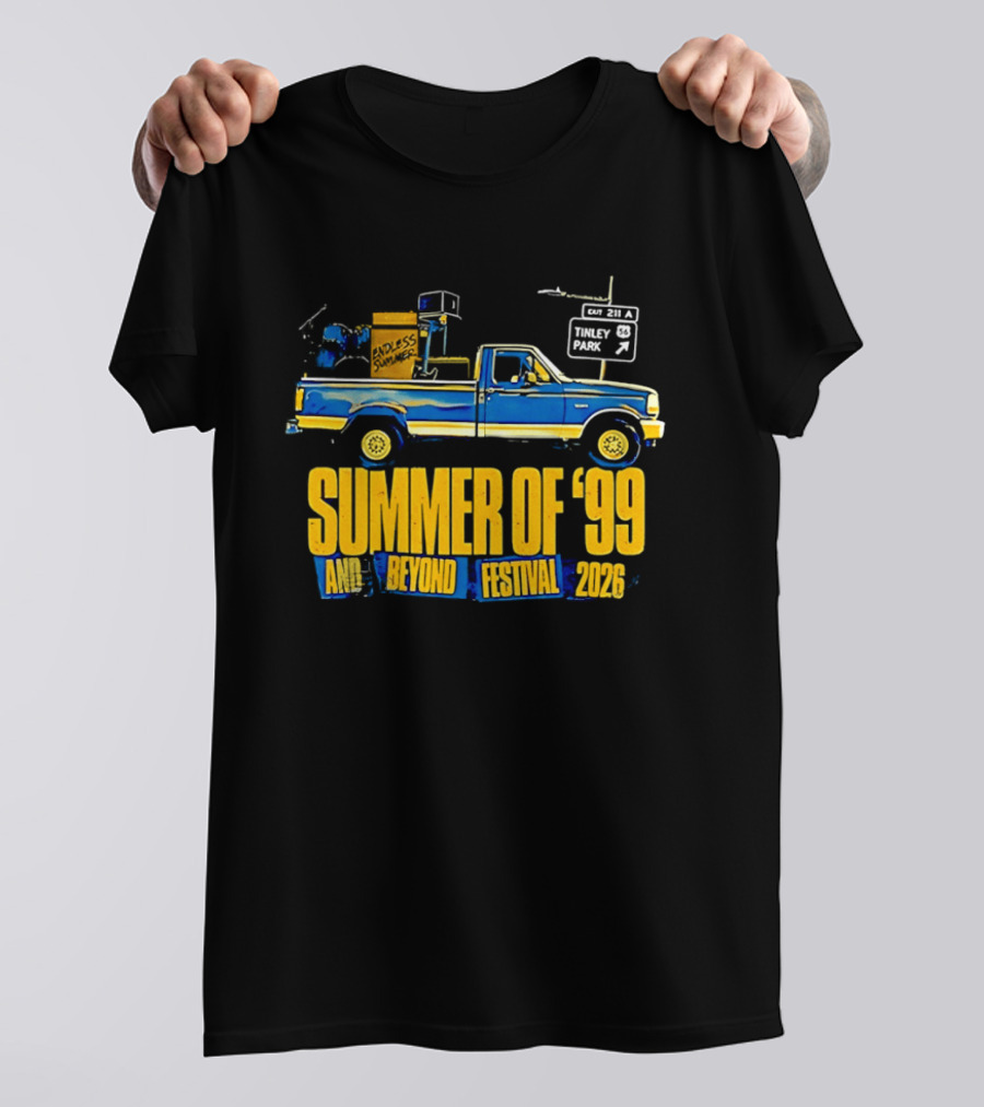 Creed Summer Of 99 And Beyond Festival Tinley Park July 18 19 2026 Truck T-Shirt