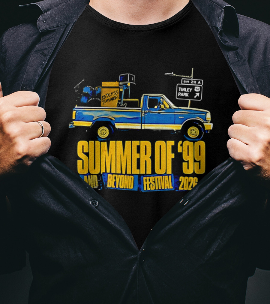 Creed Summer Of 99 And Beyond Festival Tinley Park July 18 19 2026 Truck T-Shirt