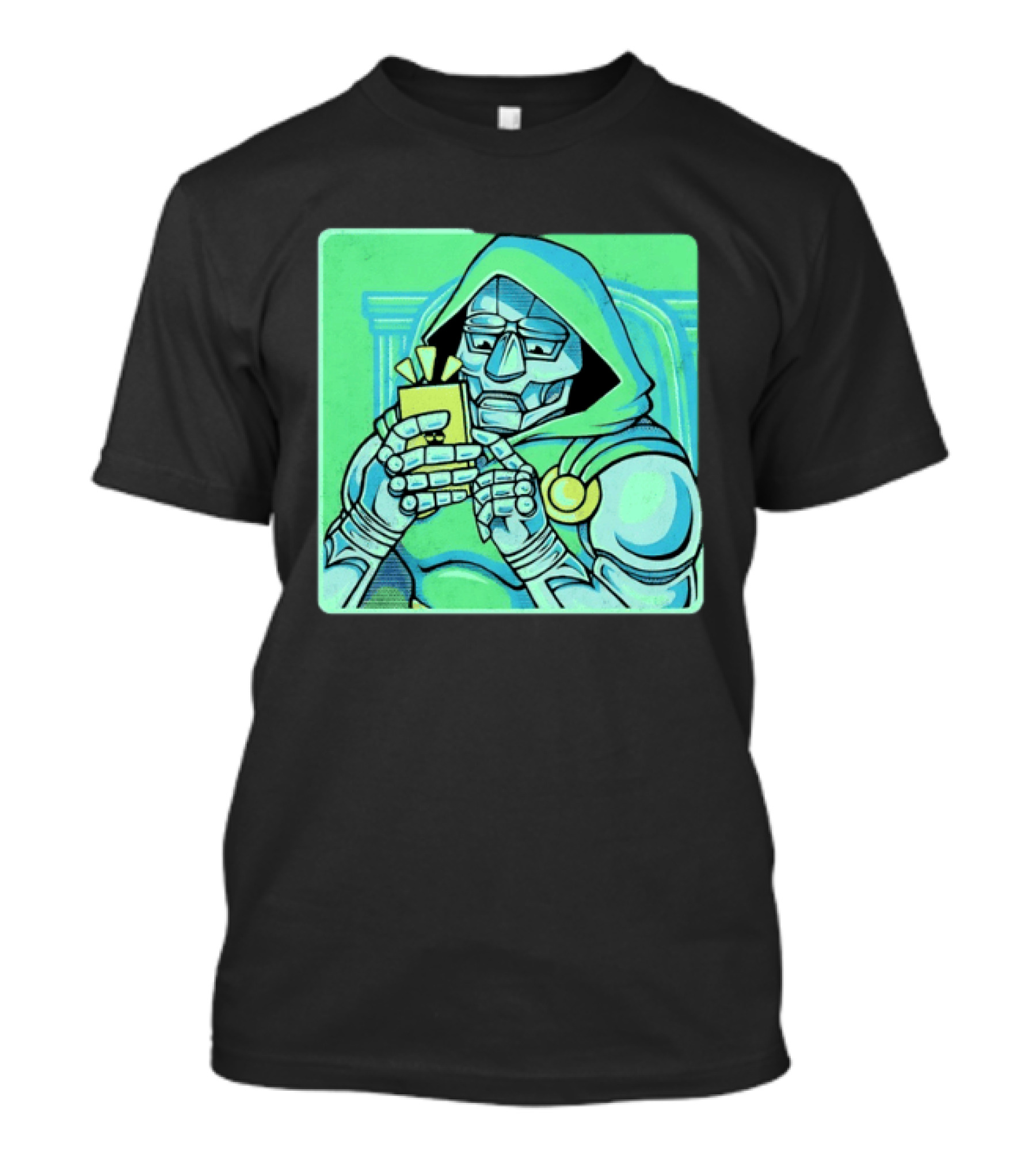 Doctor Doom Marvel Villain Doom Scroll Of Doom T-Shirt