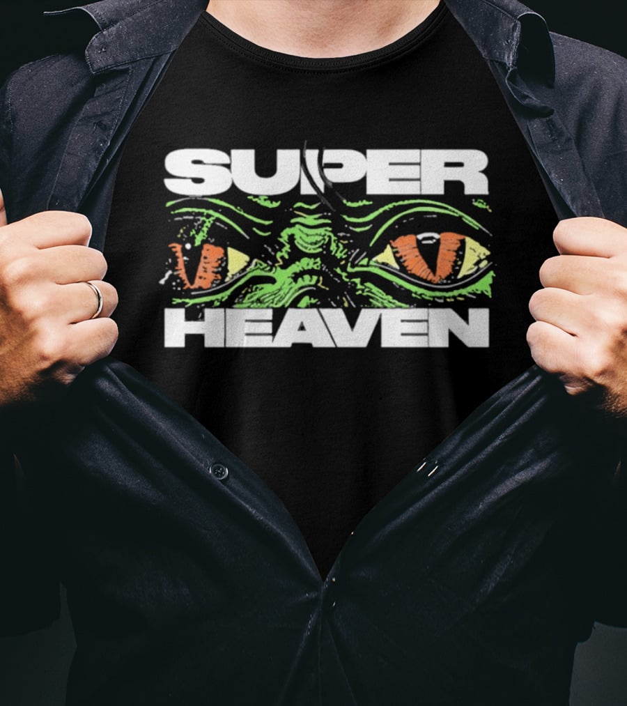 Superheaven Eyes Bold Alternative Rock Band T-Shirt