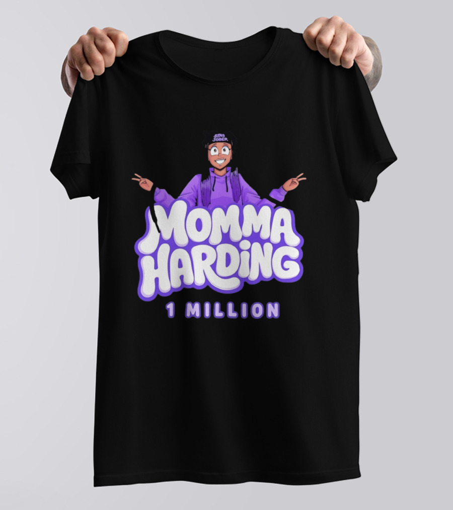 Momma Harding Stay Sober 1 Million Content Creator Celebration T-Shirt