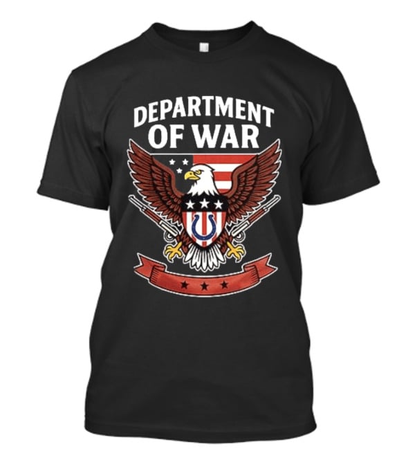 Department Of War Eagle Indianapolis Colts Stars And Stripes T-Shirt
