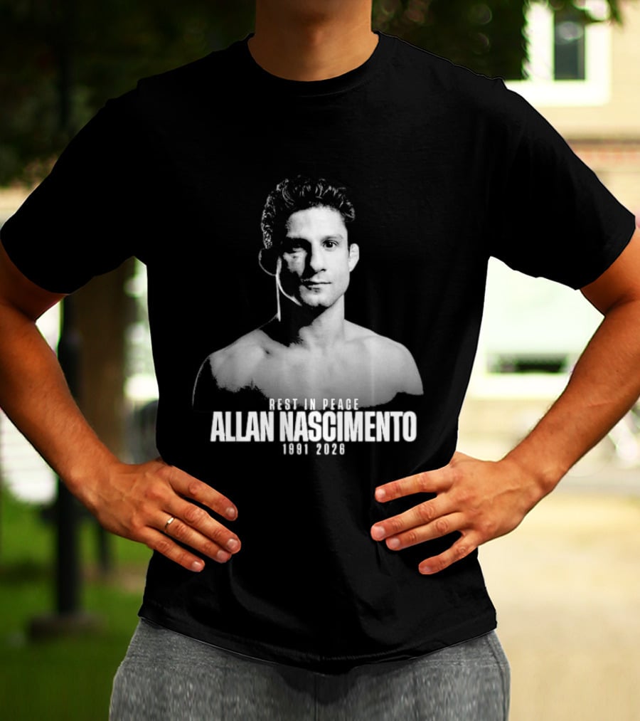 Rest In Peace Allan Nascimento 1991 2026 Memorial T-Shirt