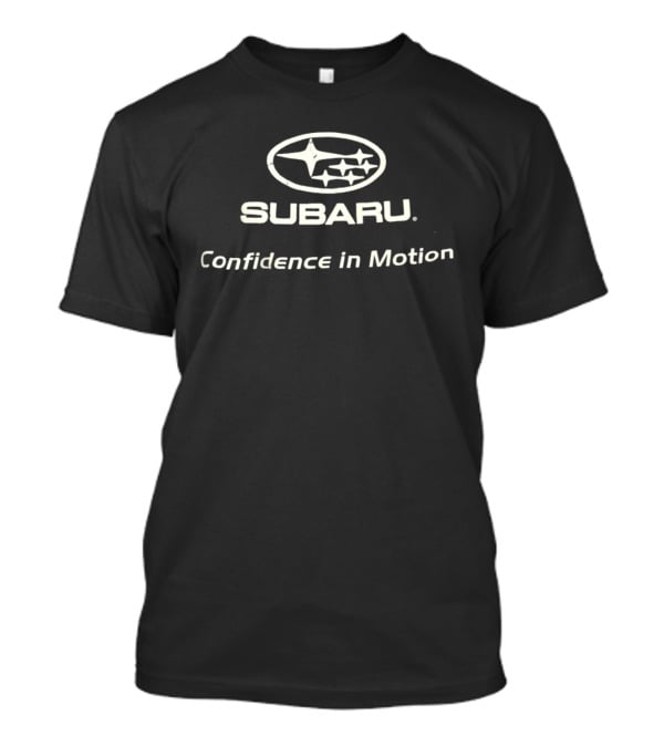 Subaru Confidence In Motion Car Brand T-Shirt