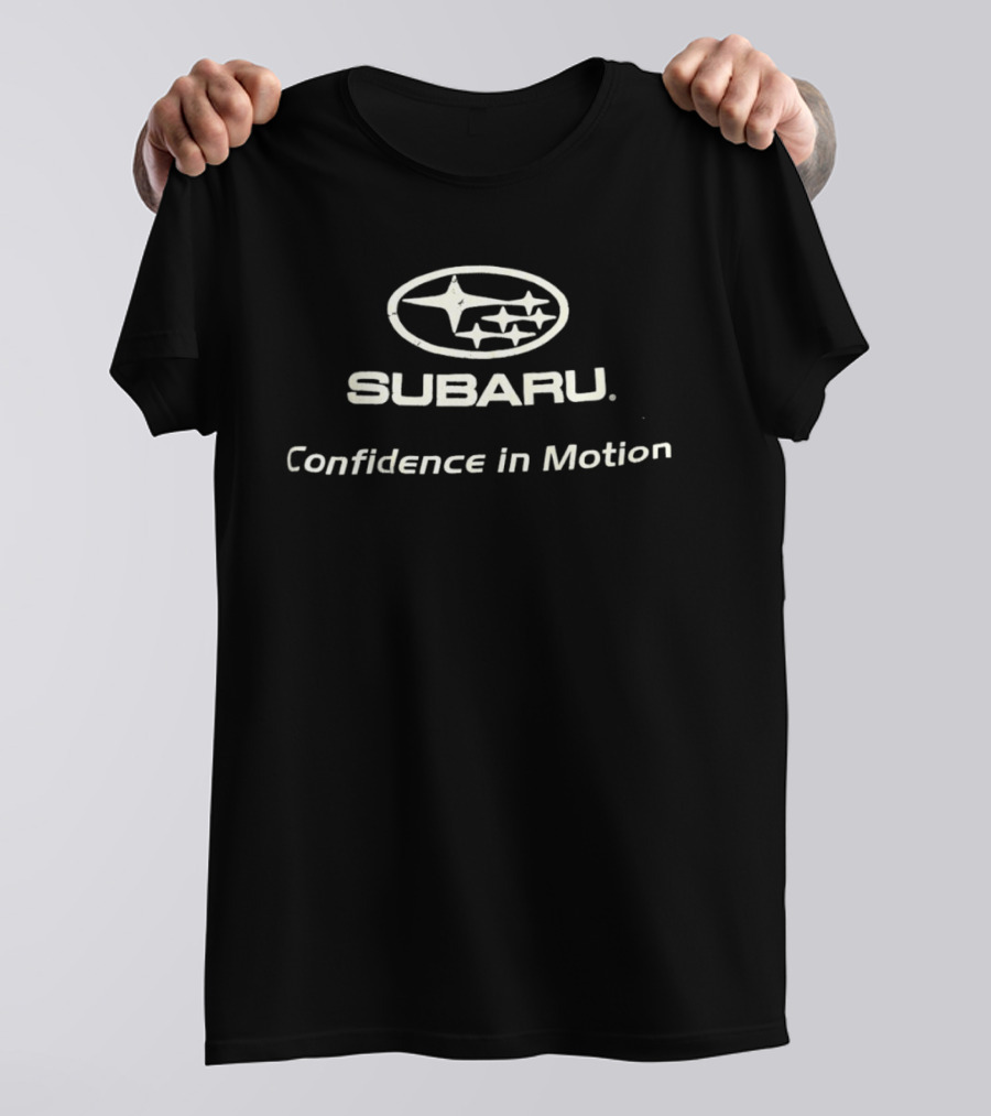 Subaru Confidence In Motion Car Brand T-Shirt