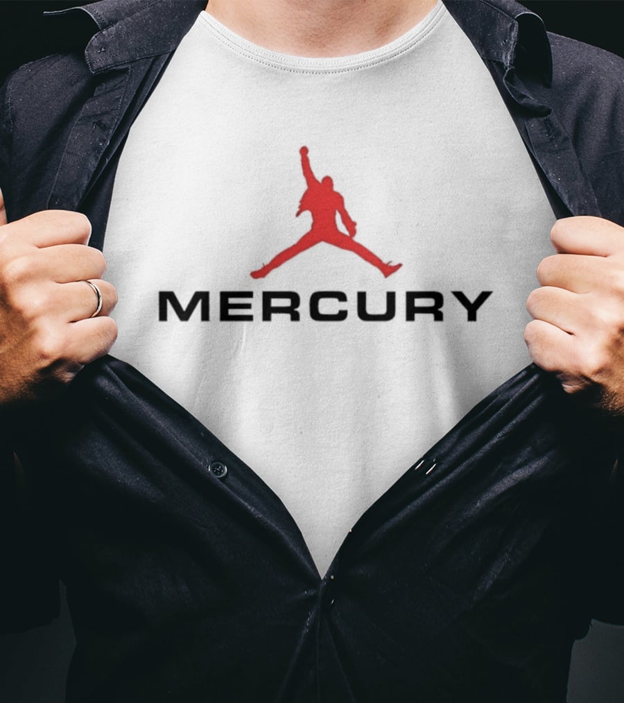 Freddie Mercury Jumpman Parody Queen Rock Music T-Shirt