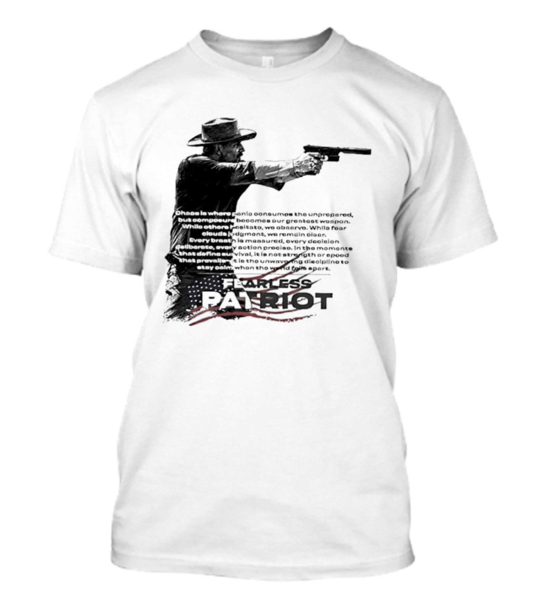 Jordan Salinas Fearless Patriot Hero T-Shirt