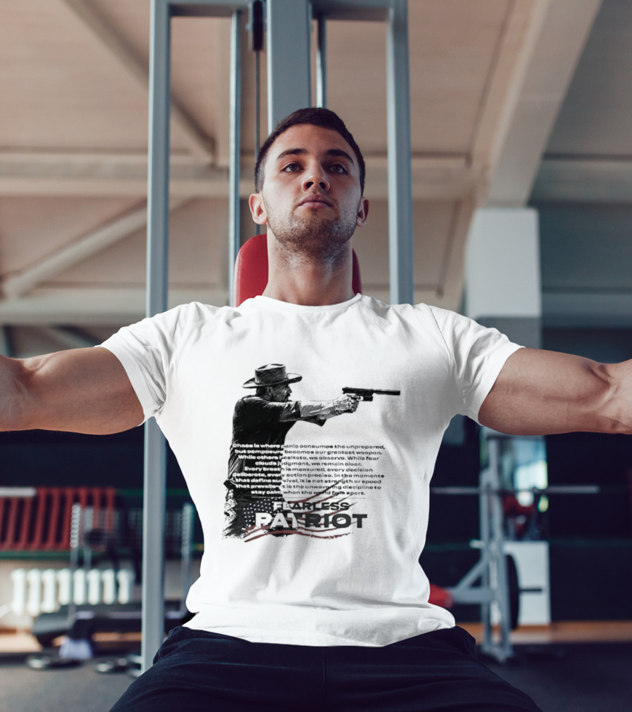 Jordan Salinas Fearless Patriot Hero T-Shirt