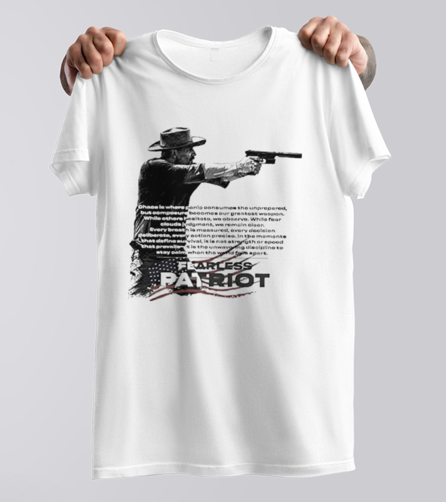 Jordan Salinas Fearless Patriot Hero T-Shirt