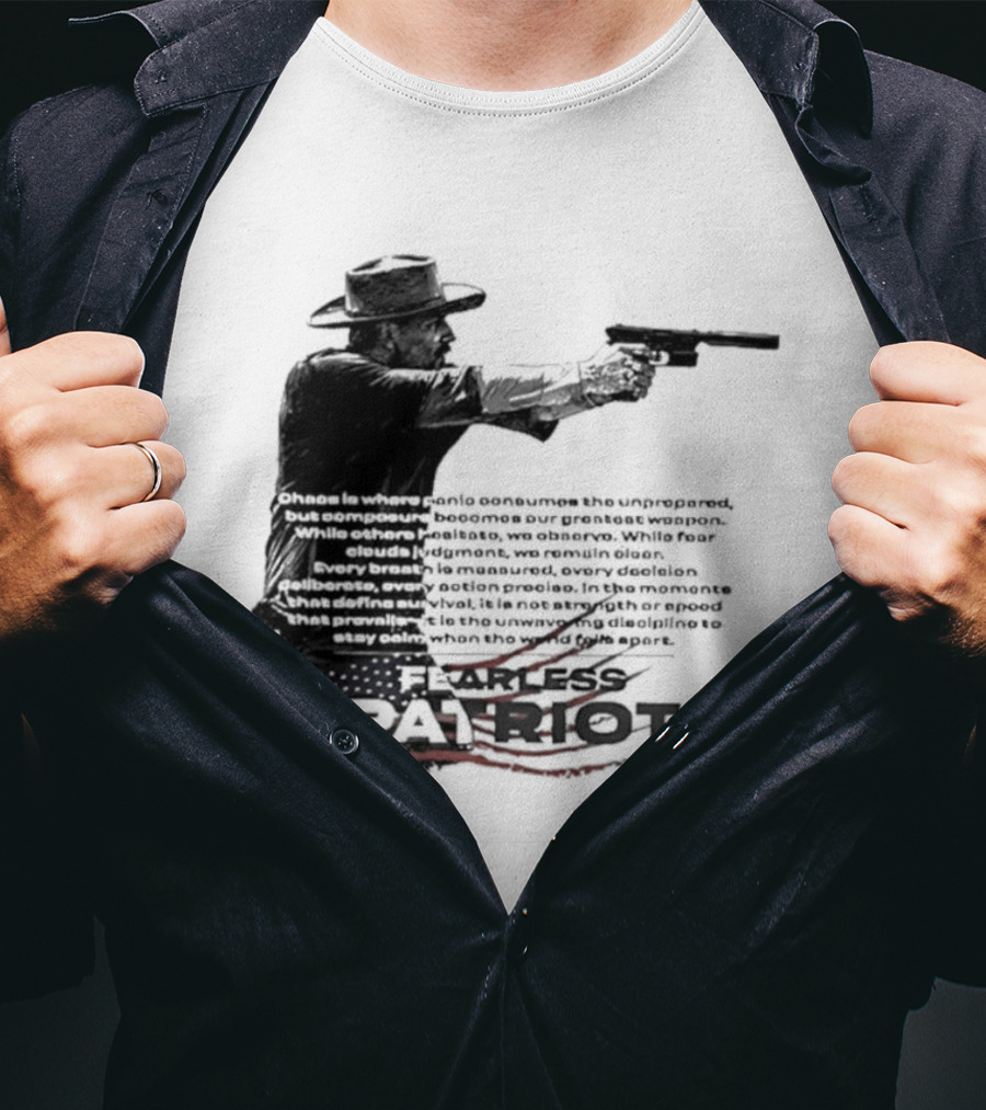 Jordan Salinas Fearless Patriot Hero T-Shirt